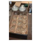 (14) American Fostoria Footed Tea Cups & Saucers