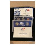 2005 US Mint Proof Set with COA