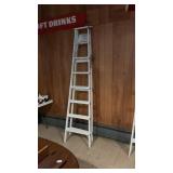 8 ft Wood Painted Ladder