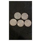 (5) 1971 Ike Dollars