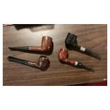 (4) Vintage/Retro Pipes