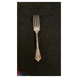 Wallace Sterling Grand Baroque Salad Fork