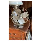 Atomic Era Mastercraft Table Fan W/Metal Blades