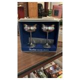 Sheridan Silverplate Toasting Goblets In Org. Box