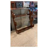Wood Hanging Gun Display Rack