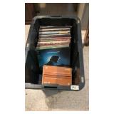 Tote Full Of Records & Cassettes