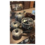 Set Of Retro Salad Master Cookware