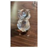 Fenton Glass "March" Birthday Bear