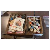 Large Lot Of Vintage Sewing Notions