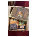Candy Tin Full Of Souvenir Postcards, Plus
