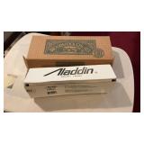 Aladdin Lamp Chimney & Windchimes New In Box