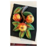 Vintage Carnival Chalk Apple Cluster Marked 712