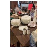 Milk Glass Westmorland Grape & Unmarked Fenton