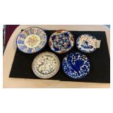 Lot Of Italian, Delft, Plus Hand Painted Plates