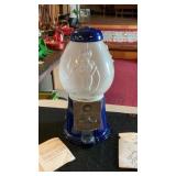 Pilsbury Glass & Cast Metal Bubblegum Machine