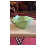 Retro Fireking Jadeite Batter Bowl