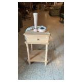 Small Childs Size Stand & Retro Barbie Telephone