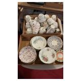 Collection Of Fancy Tea Cups & Saucers