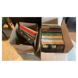 (2) Boxes Full Of Vintage Vinyl Record Albums