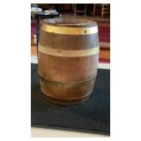 Oak Water Barrel Bank Marked Union Banks