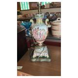 Vintage Italian Neoclassical Style Urn Lamp