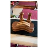 Handcrafted Jewelry Box W/Layered Design Plus
