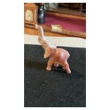 Vintage Hand Carved Soap Stone Elephant Figurine
