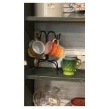 Mod Fireking Kimberly Diamond Pattern Mugs, Plus