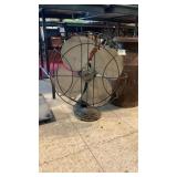 Antique Arctic Aire Cast Base Pedestal Fan