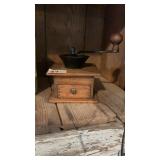 Dove Tailed Primitive Coffee Grinder
