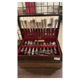 Box Of Large Assortment Pattern Flatware