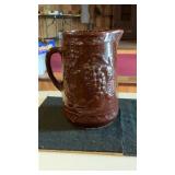 Lg. Vintage Northstar Glazed Stoneware Pitcher
