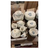 Set Of Blue & White Pfaltzgraph Dishes
