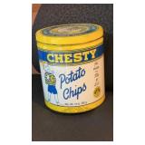 Large Chesty Potato Chip Tin