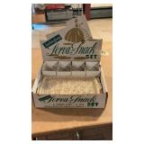 Vintage Anchor Glass Serva-Snack Set