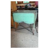 Vintage Galvanized Double Wash Tub W/Lid