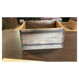 Metal Banded Pauly Cheese Co. Crate