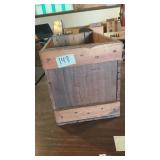 Libbey/Owens Glass Co. Wood Shipping Crate