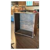 Primitive Crate Made Into Shelf