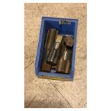 Container Full Of Large Pipe Taps