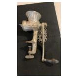 Keen Kutter Meat Grinder W/Wooden Crank Handle