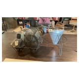 Large Lot Of Primitive Metal Kitchen Sieves