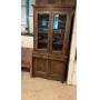 Oak Primitive Step Back Hutch