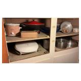 (2) Cabinets Full Of Kitchen Gadgets & Cookware