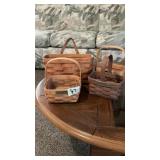 (4) Longaberger Baskets
