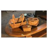 (3) Longaberger Baskets