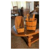 (2) Longaberger Baskets