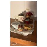 Lot Of Longaberger Accessories & Figurines