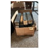 Box Full Of Antique Player Piano Rolls