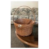 1994  Longaberger Large Fruit Basket W/Liner